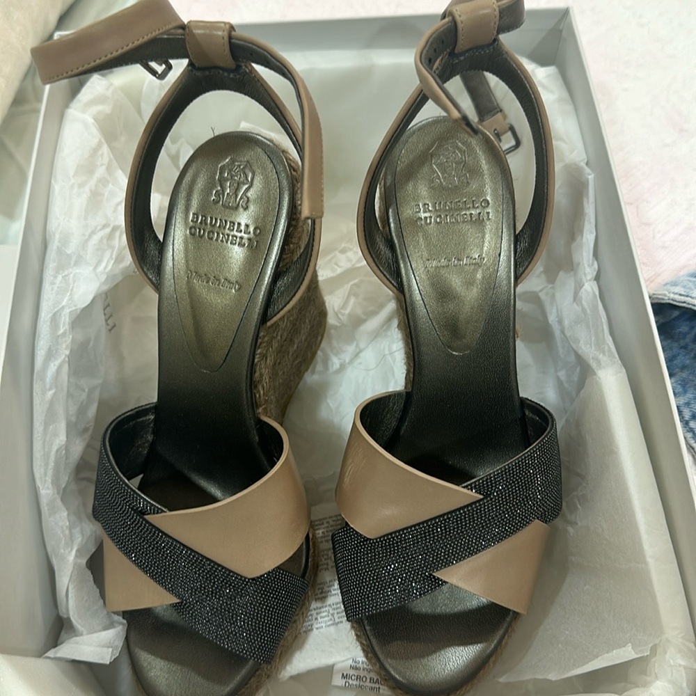 Brunello Cucunelli Wedges